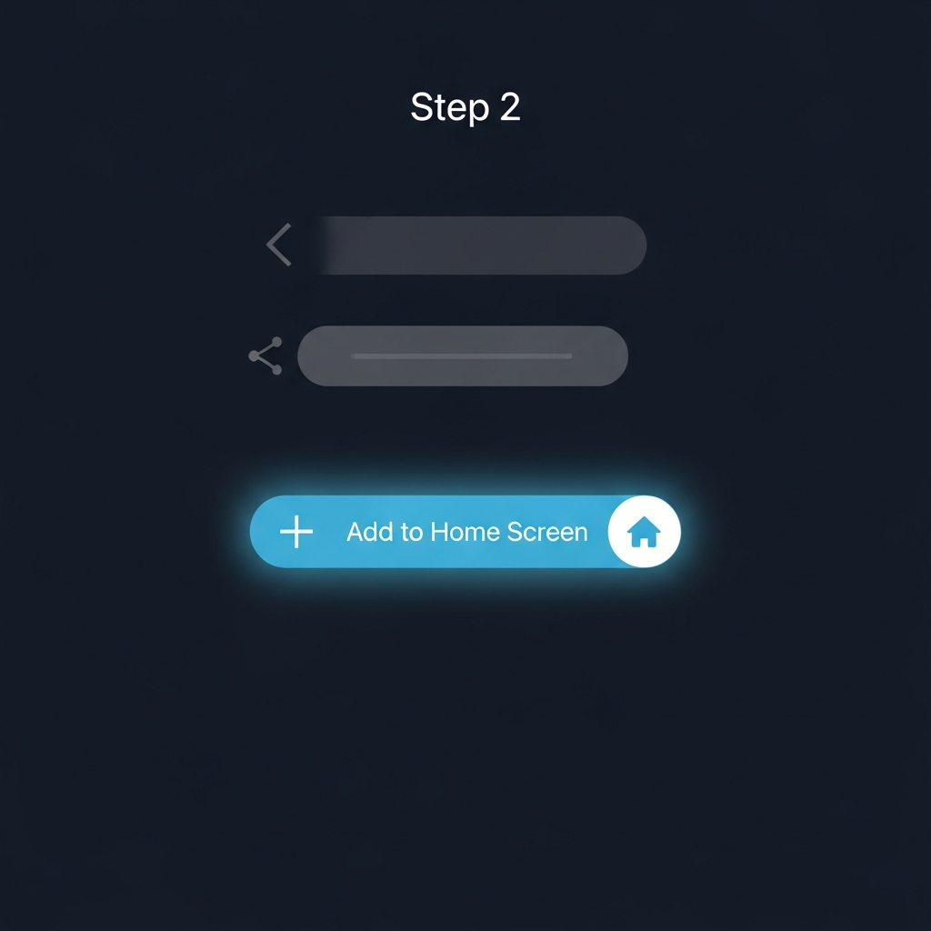 Étape 2 iOS